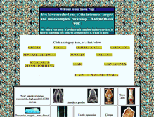Tablet Screenshot of precious-pebbles.com